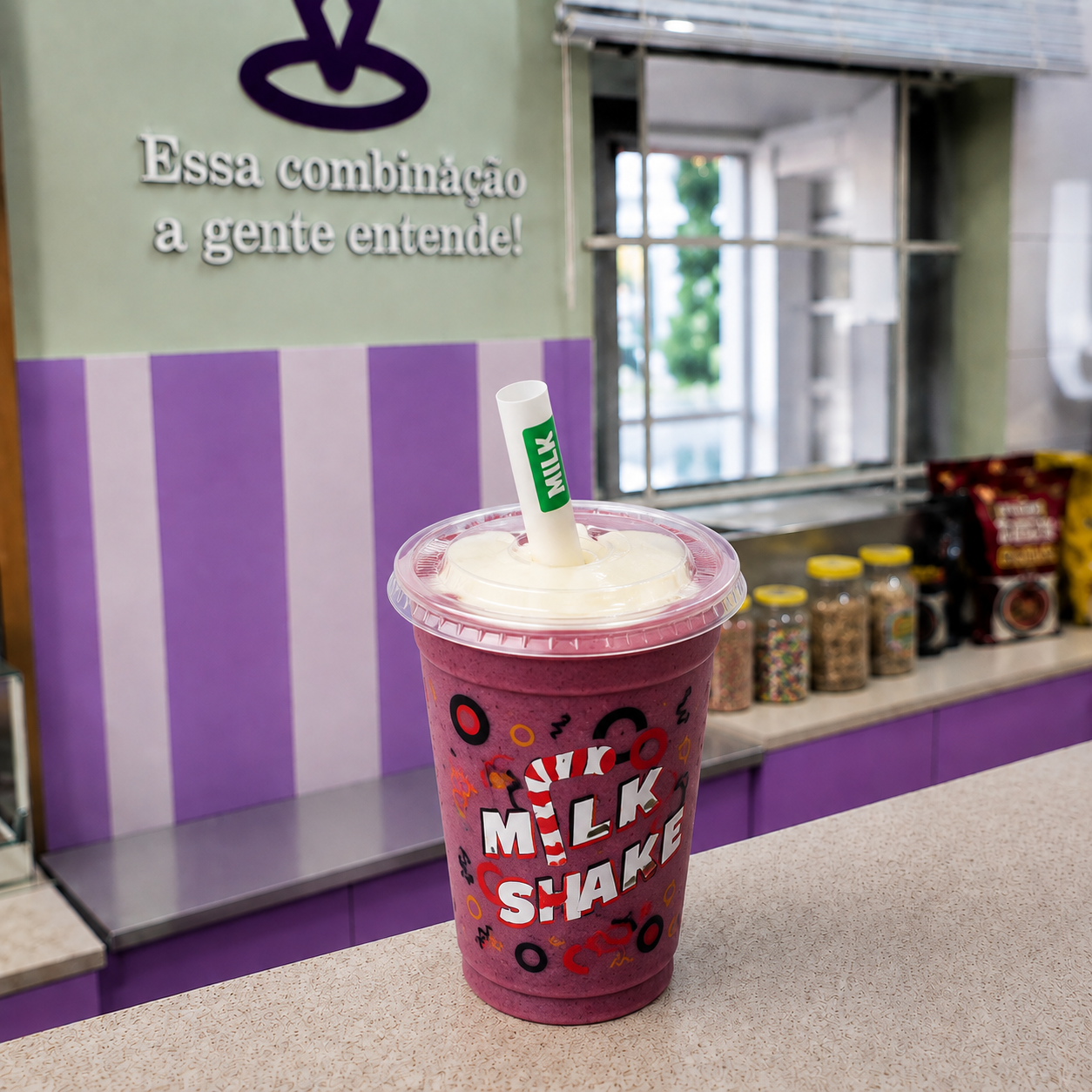 Milkshake - Sorveteria e Açaíteria da Praça